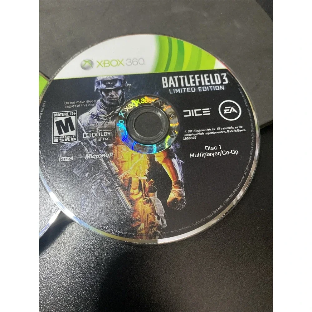 Battlefield 3 (Xbox 360) Preowned 2 Discs